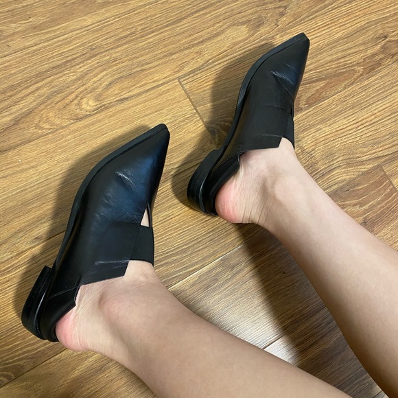 Zara pointed leather loafer - Picture 3 of 6